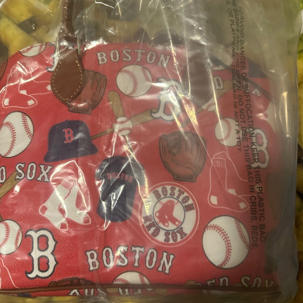 Dooney and Bourke Pebble grain Red Sox